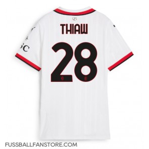 AC Milan Malick Thiaw #28 Replik Auswärtstrikot Damen 2024-25 Kurzarm